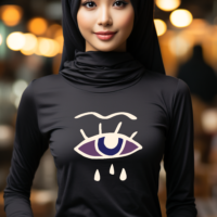 Cloudy Eye Long Sleeve T-Shirt
