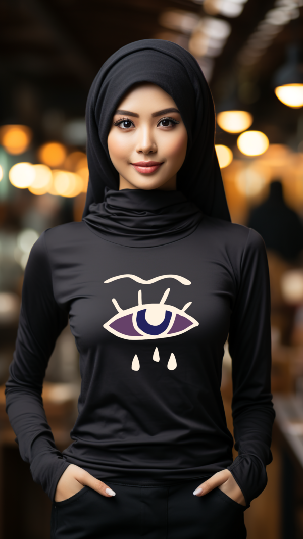 Cloudy Eye Long Sleeve T-Shirt