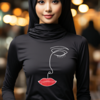 Confident Lady Long Sleeve T-Shirt