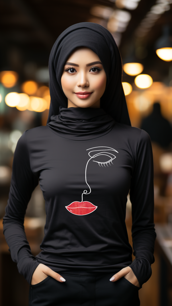 Confident Lady Long Sleeve T-Shirt