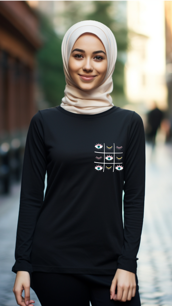 Tic Tac Toe Long Sleeve T-Shirt