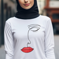 Confident Lady Long Sleeve T-Shirt