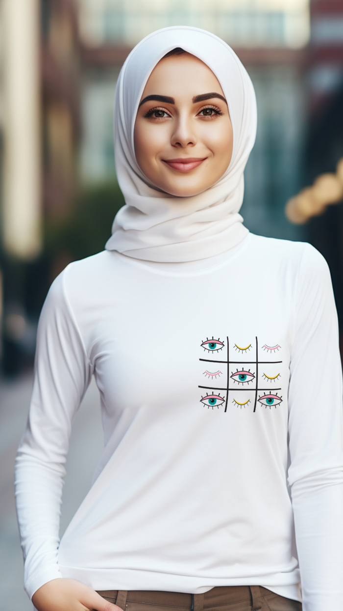 Tic Tac Toe Long Sleeve T-Shirt