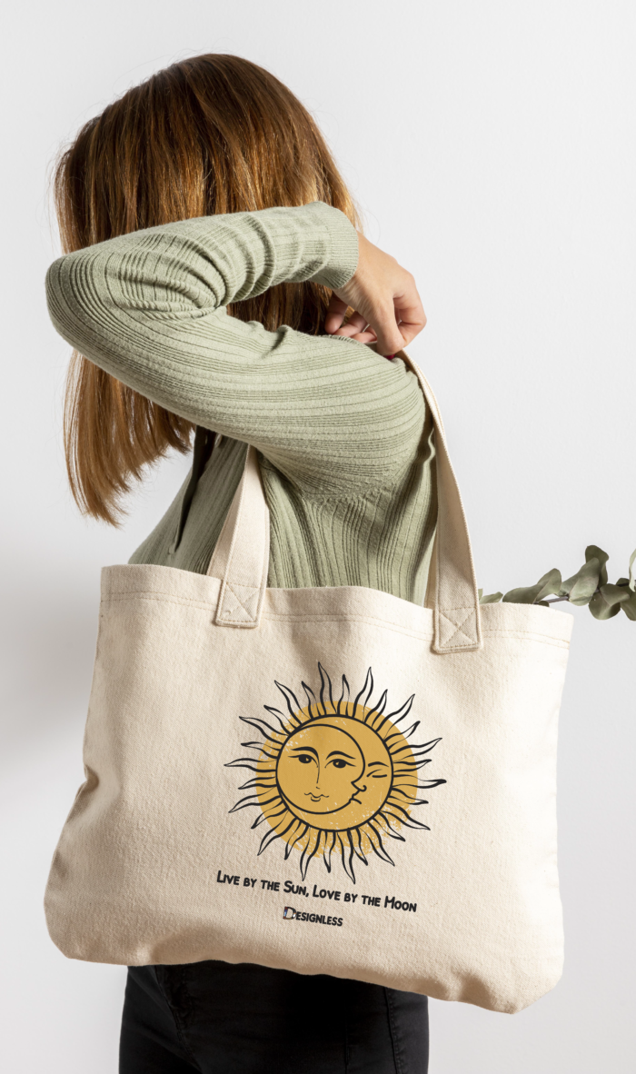 Sun tote bag